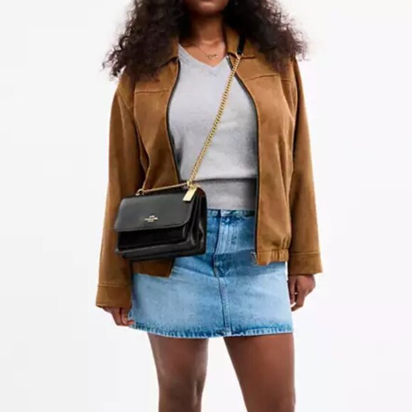 COACH Klare Crossbody With Linear Quilting - Picture 7 of 8